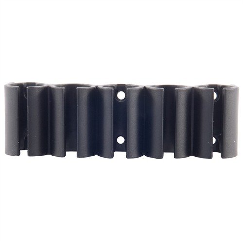 The PHOENIX TECHNOLOGY Shot Shell Carrier holds 5 additional shells for quick reloading, easily attaches to most stocks, and includes mounting hardware.