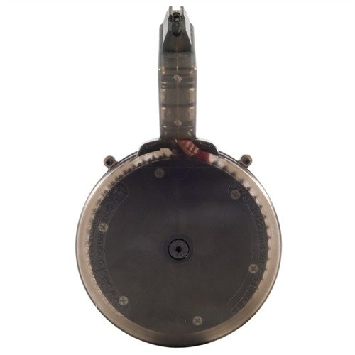 BLACK DOG MACHINE LLC AR 15 DRUM MAGAZINE 22LR 50RD POLYMER SMOKE GRAY