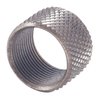 Protect your threaded barrel with the Lone Wolf .578"-28 Thread Protector, crafted from durable 303 stainless steel with a knurled black oxide finish.