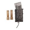 The High Speed Gear Double Decker TACO® securely holds rifle and pistol mags, offering versatile storage, silent deployment, and a compact design.