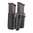 BLACKHAWK DOUBLE STACK DOUBLE MAG CASE, BLACK