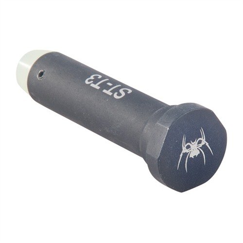 The SPIKES TACTICAL ST-T3 Extra-Heavy Buffer offers superior recoil control and reduced bolt bounce, enhancing performance for AR-15 carbines with M4-type stocks.