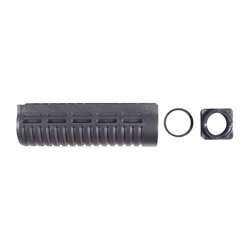 Upgrade your shotgun with the rugged, shock-proof polymer forend, featuring deep grooves for secure handling and enhanced recoil control, perfect for home defense.