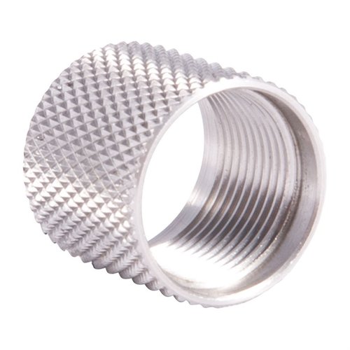 .720 and .725 Standard Thread Protectors by Yankee Hill Machine Co. safeguard your rifle's muzzle threads with a knurled grip for easy installation and removal.