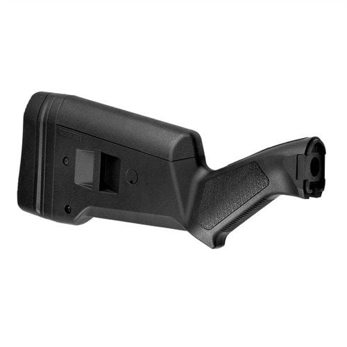 Enhance your Remington 870 with the Magpul SGA Buttstock, featuring adjustable length of pull, recoil-reducing pad, and improved ergonomics for optimal performance.