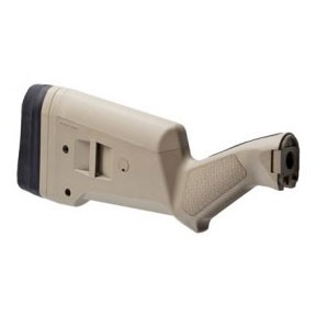 Enhance your Remington 870 with the Magpul SGA Buttstock, featuring adjustable length of pull, improved ergonomics, recoil reduction, and multiple colour options.