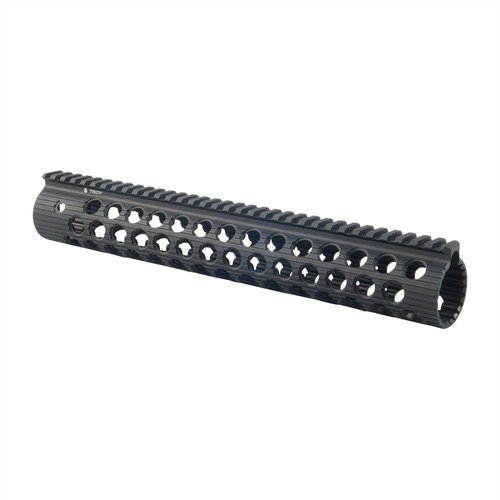 Discover TROY Industries' AR-15 Alpha Rail Handguards: lightweight, easy-to-align, with a secure fit, and customizable for all your accessory needs.