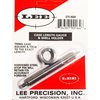 The LEE Precision Case Length Gauge for .375 H&H offers precise trimming and squaring of case mouths, ensuring accuracy and reliability in your reloading process.