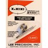 The LEE Precision Case Length Gauge for 7MM-08 ensures precise trimming and squaring of case mouths, enhancing your reloading accuracy and efficiency.