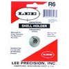 The LEE Precision Universal Shellholder #6 fits most reloading presses, offering versatility and ease of use, but is not compatible with Lee Auto Prime.