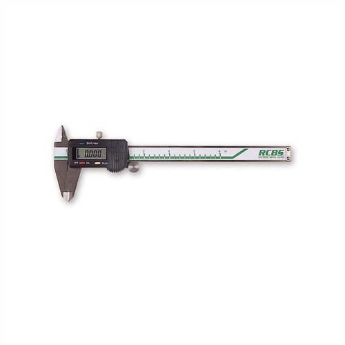 The RCBS Electronic Caliper offers instant readings, a durable stainless steel body, easy inch/mm conversion, and precise measurements for all your gunsmithing needs.