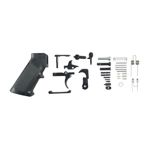 Complete your AR-15 build with the Double Star Lower Parts Kit, featuring all essential components for small pin lower receivers, including fire control group and more.