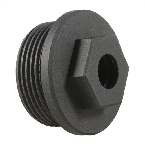The SPIKES TACTICAL AR-15/M16 22LR PISTOL PLUG is a durable, black anodized aluminum plug that seals the extension tube opening, requiring no modifications.