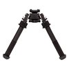 The lightweight V8 ATLAS BIPOD features durable components, adjustable legs for versatile height, smooth panning, and multiple mounting options for all terrains.
