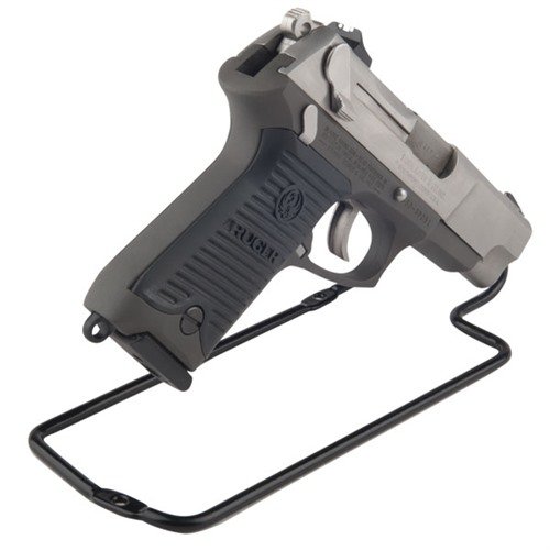 The LOCKDOWN Handgun Rack holds .22 cal or larger handguns securely, features a vinyl coating to prevent scratches, and is perfect for tight spaces in your gun safe or at the range.