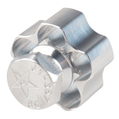 Experience quick reloads with the 5 Star Firearms S&W J-Frame Speedloader, crafted from high-grade billet aluminum for durability and smooth operation.