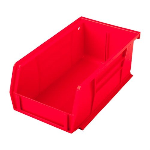 Organise your reloading components with Sinclair International's stackable storage bins, featuring reinforced walls, interlocking design, and easy-grip handles.