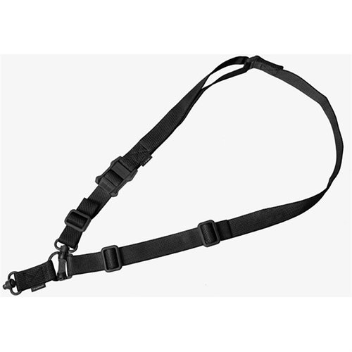 The MAGPUL MS4 GEN2 Dual QD Sling offers versatile one/two-point conversion with quick-release QD swivels, ensuring compatibility and ease of use for your rifle.