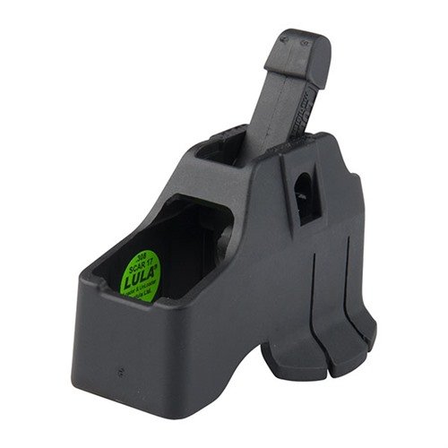 Effortlessly load and unload FN SCAR 17 magazines with this lightweight, reinforced polymer loader that saves time and protects your fingers and magazine life.