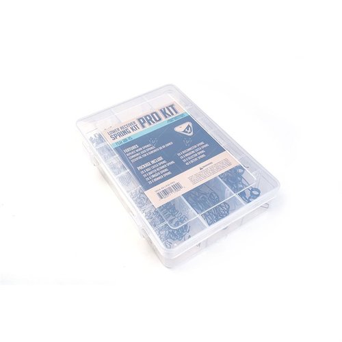 The Strike Industries AR-15/M16 Lower Receiver Gunsmith Spring Kit includes 160 springs in a handy toolbox, perfect for high-volume users and armorers.