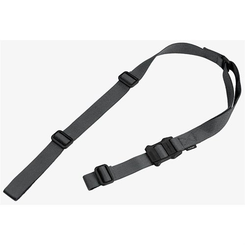 The MS1 Sling offers rapid, adjustable two-point functionality with a low-profile slider, customizable hardware options, and durable materials for versatile use.