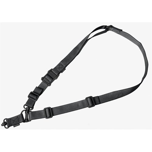 The MS4 GEN2 Dual QD Sling offers versatile one/two-point conversion, quick attachment with Push-Button QD Sling Swivels, and compatibility with front/rear QD points.