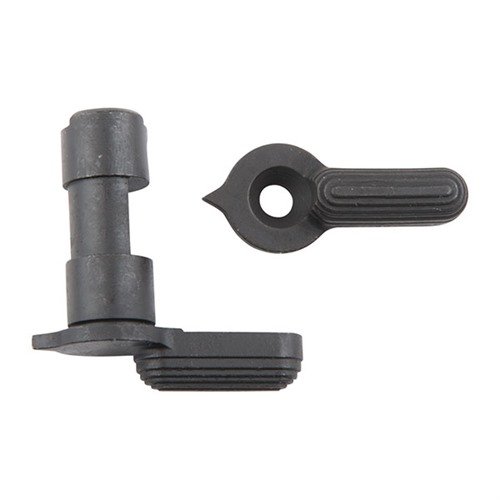 The CMMG AR-15 Ambidextrous Safety Selector offers easy installation, secure set screw retention, and positive ridges for rapid operation on AR15 and LR-308 receivers.