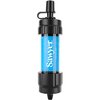 The Sawyer Mini Water Filter is ultra-light at 2 oz, filters 100,000 gallons to 0.1 micron, and offers versatile use with pouches, hydration packs, and bottles.