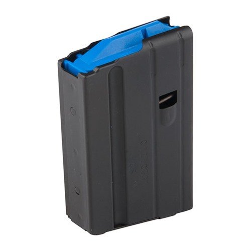 The C-Products 6.5 Grendel / 6mm ARC Magazine is a durable stainless steel option featuring a polymer anti-tilt follower and matte black finish for reliable performance.