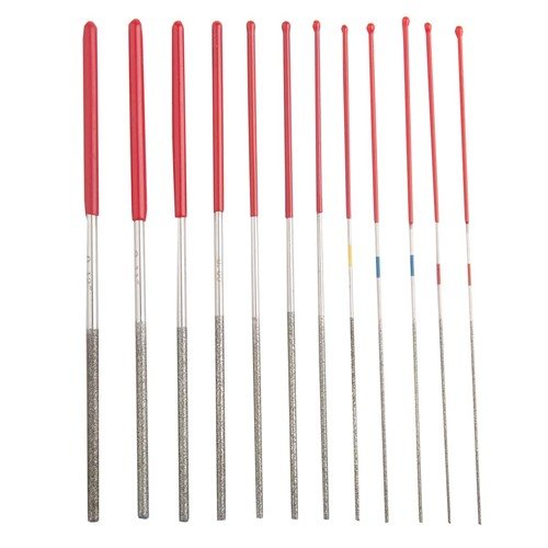 The RAMRODZ 12-Piece Diamond Micro Files set offers precise filing with durable diamond coatings, ideal for general fitting and specialty applications.