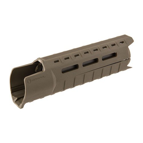 Upgrade to the Magpul MOE-SL Carbine Length Handguard for a lightweight, heat-resistant design with M-LOK slots for versatile accessory mounting.