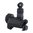 KNIGHTS ARMAMENT AR-15  FLIP-UP ADJ TACTICAL REAR SIGHT 600 METER BLACK