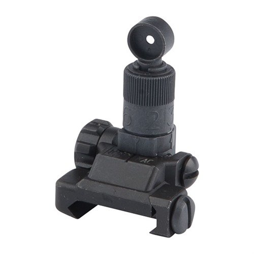 KNIGHTS ARMAMENT AR-15 FLIP-UP ADJ TACTICAL MICRO REAR SIGHT 600