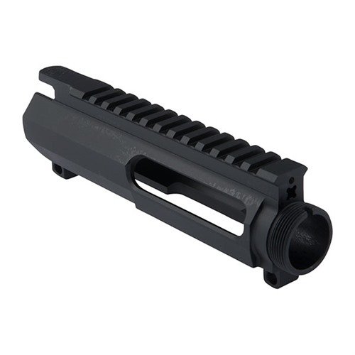 .458 SOCOM billet upper receiver features an enlarged ejection port, integral Picatinny rail, and a slick-side design for a simplified build on standard lowers.