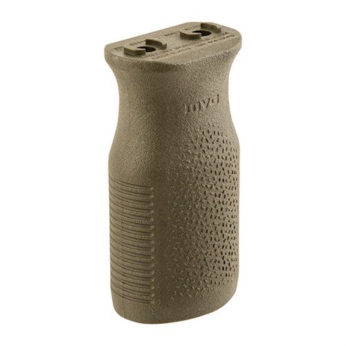 The lightweight M-LOK MVG vertical grip offers enhanced control with Magpul's TSP texture, optimized for the thumb break method and compatible with M-LOK hand guards.
