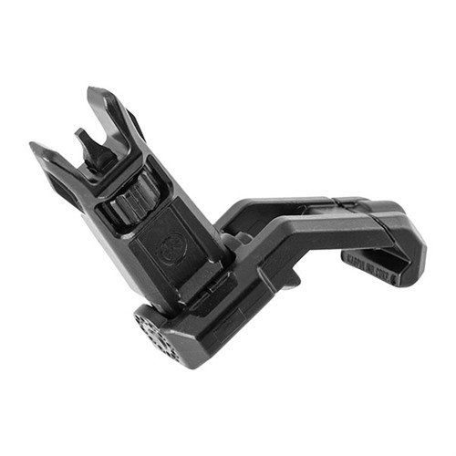 The MAGPUL MBUS Pro Offset Front Sight offers durable Melonited steel, tool-less adjustment, and a low profile for seamless integration with your rifle setup.