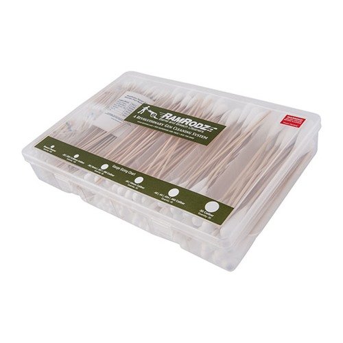 The RAMRODZ Inc. Benchtop Kit offers a versatile selection of RamRodz for popular pistol calibers, packed in a refillable case for easy display and use.