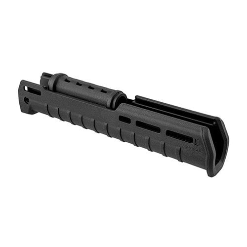 Upgrade your AK with the Magpul Zhukov Hand Guard, featuring an aluminum chassis for strength, M-LOK slots for accessories, and superior ergonomics.