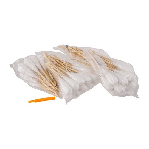 Experience mess-free cleaning with RamRodz 20 Gauge, featuring low-lint cotton heads that expand into grooves, cleaning thoroughly without splatter.