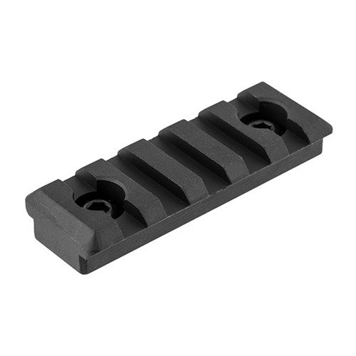 Enhance your AR-15 with Midwest Industries' 5 slot M-LOK Picatinny rail, crafted from durable 6061 aluminum and hard coat anodized for lasting performance.