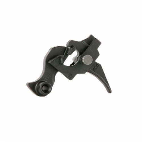 Enhance your AK47/AK74 with the ALG AKT Trigger featuring a Lightning Bow for a smoother, shorter pull, crafted from durable S7 tool steel and finished in manganese phosphate.
