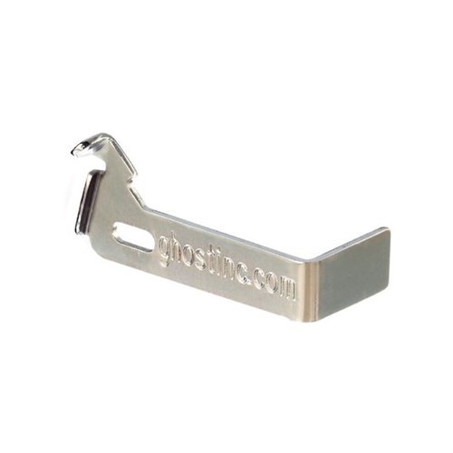 Enhance your Glock 42/43/43X/48 with GHOST's drop-in trigger connector, reducing pull weight by 2.5 lbs, smoothing trigger feel, and eliminating over-travel.