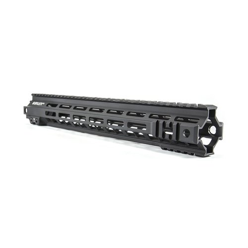 The Geissele MK4 M-LOK rail is ultra-lightweight, features integrated M1913 sections, and offers maximum venting for heat dissipation while maintaining strength.