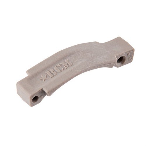 Enhance your shooting comfort with the BCMGUNFIGHTER Trigger Guard, featuring impact-resistant polymer and an ergonomic design, compatible with duck-billed grips.