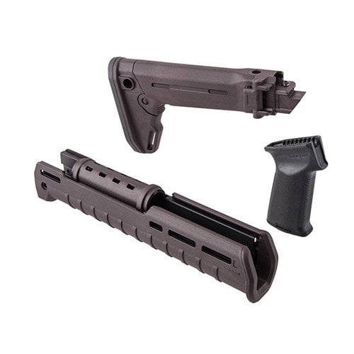 Enhance your AK-47/74 with the Magpul Zhukov Stock Set, featuring a folding stock, ergonomic handguard, and MOE AK+ grip for superior control and versatility.