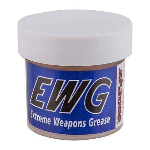 Slip 2000 Extreme Weapons Grease reduces friction and wear, operates in extreme temperatures, and won't attract dust or dirt, making it ideal for firearms.