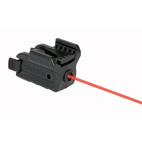 Experience unmatched versatility with the LaserMax Spartan Rail Mounted Laser, featuring Rail Vise Technology™, ambidextrous activation, and user-programmable settings.