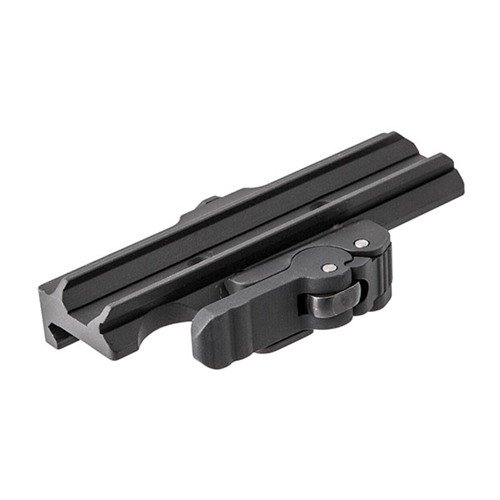 The Midwest Industries QD Mount for Trijicon ACOG/VCOG features a smooth single lever, tool-free adjustability, and durable hard coat anodized 6061 aluminum.