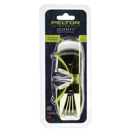Experience ultimate comfort and protection with 3M SecureFit Shooting Glasses, featuring lightweight design, anti-scratch lens, and ANSI Z87.1-2010 impact rating.