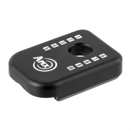 Upgrade your Magpul GL9 PMAG with the J-Plate, a durable aluminum baseplate that enhances weight for quicker magazine changes and is easy to install.